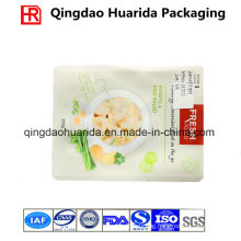 Custom Design Plastic Food Packing Bags with Tear Notch